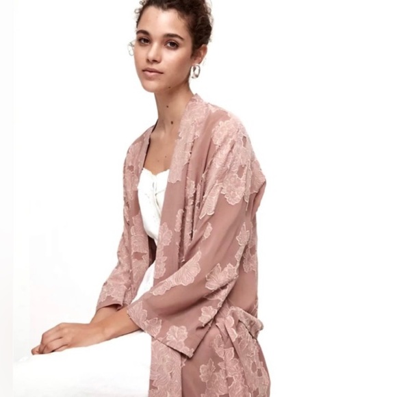 WILFRED Durante Kimono Coat in Nutmeg Sz S - Picture 2 of 9